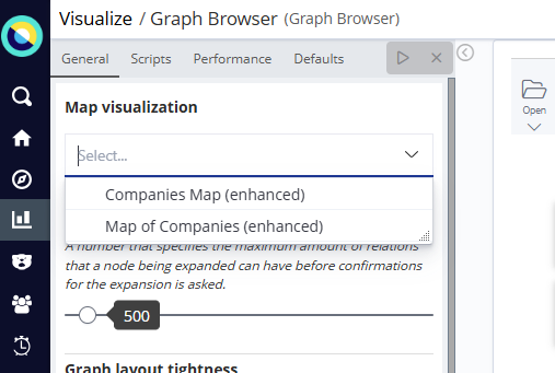 Config graph map
